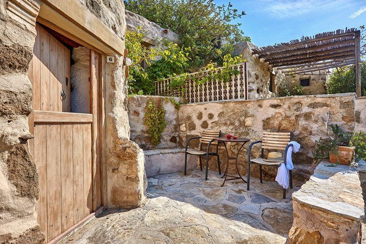 Traditional Houses in Crete Greece